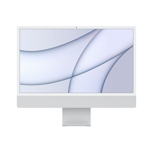 Apple iMac 2021 24"/M1-8-8/512/8/TID/Num/silber