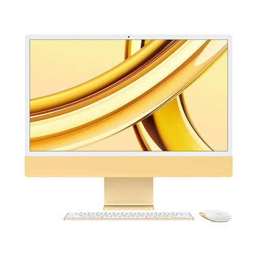 Apple iMac 2023 24"/M3-8-10/512/8/TID/gelb