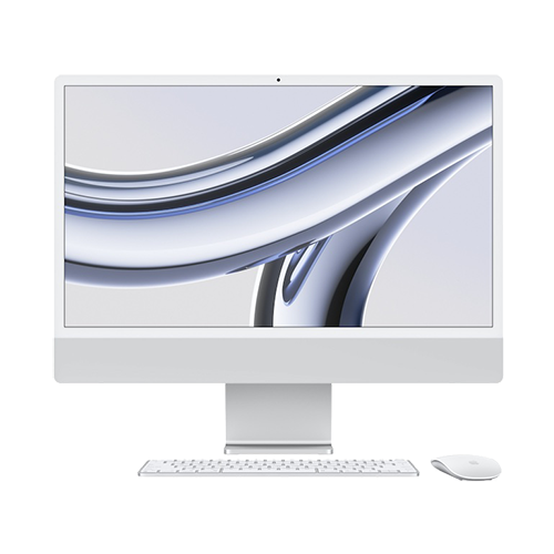 Apple iMac 2024 24"/M4-8-8/512/16/silber